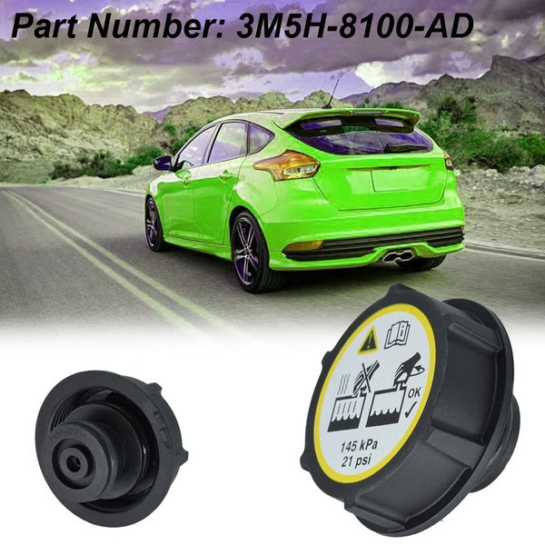 Expansion Water Tank Radiator Cap for Ford Fiesta Mk5 Mk6 Hatchback C-Max Galaxy Grand Kuga Mondeo Mk4 Mk5 Focus Mk2 Mk3 3M5H-8100-AD