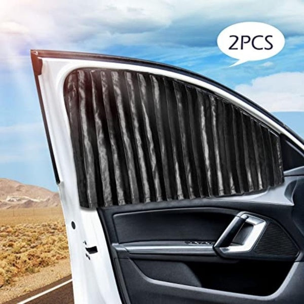 Car Side Window Sun Shade 2-4 Pcs Magnetic Privacy Sunshades Curtain Keeps Cooler Screen for Baby Sleeping