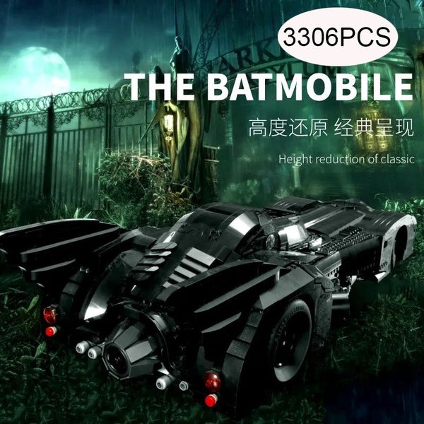 New 3306pcs Batmobile Car Model Building Block Brick Educational Assembly Toy Children Boy Gift