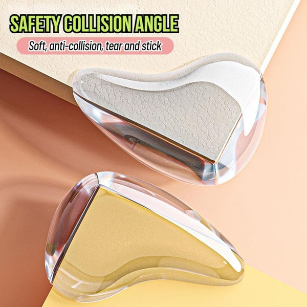 Advanced Edge Protectors with High-density Cushioning-Clear Corner Guards for Furniture Safety and Corner Protection
