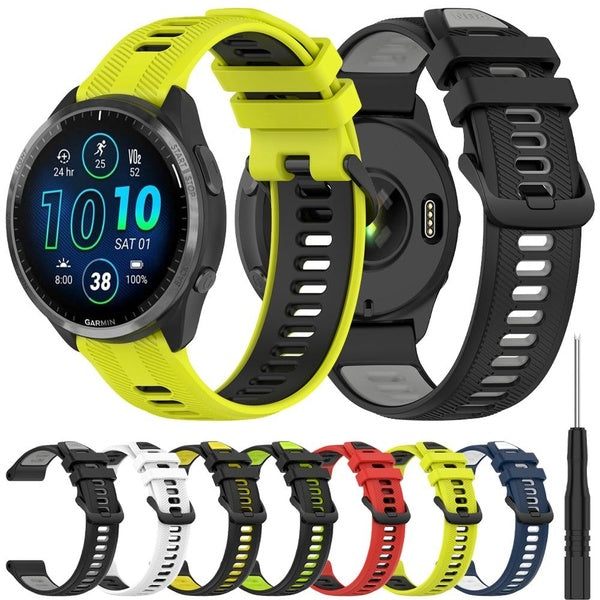 Sports Silicone Strap For garmin Forerunner 965 955 945 935 Band 22mm Smartwatch Bracelet Accessories Correa Watchbands Matron Inn