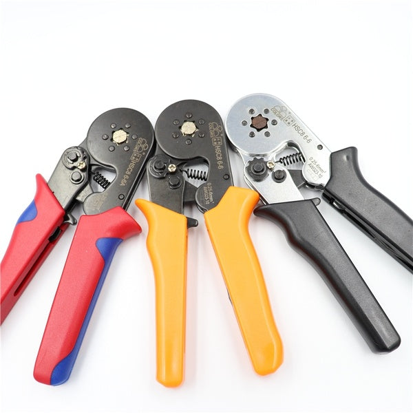 HSC86-6 AWG23-10 Crimping pliers pliers electrical pipe junction box mini pliers HSC8 6-6 0.25-6mm2 forceps wire stripper