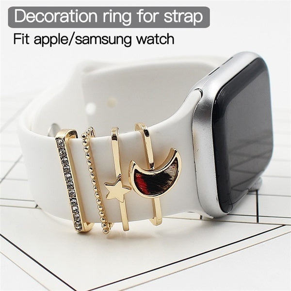 New Decoration Diamond Jewelry for strap for Apple watch band Decorative Charms Diamond Jewelry for iWatch for samsung watch for 20-22mm watch Bracel