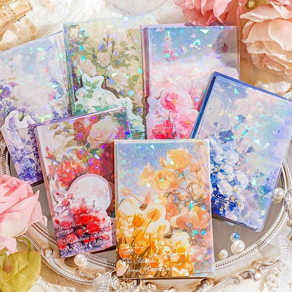 30Pcs-Pack Dream to Flowerland Series Decorative Paper Material Perfect for Journaling Diy Scrapbooking Supplies