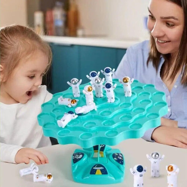 Tabletop Balancing Games Astronauts Board Games Space Balanced Tree Folding Leisure Parent-child Interaction Toys Christmas Gifts For Children