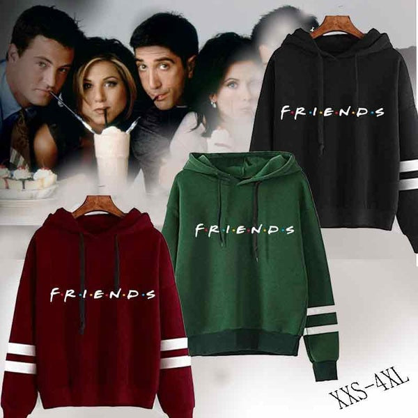 Sweats à capuche pour hommes et femmes Friends Tv Show Sweat-shirt de sport décontracté coupe slim