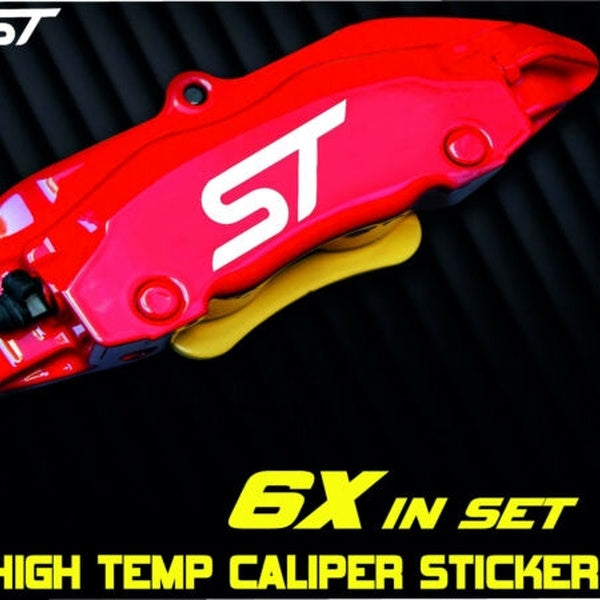 Ford ST Brake Caliper Sticker Decal High Temp Kit C-MAX Ecosport Edge ST Fiesta