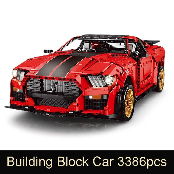 New 3386Pcs Super Sport Racing Car Model Building Block Brick Educational Assembly Toy Children Boy Christmas Gift