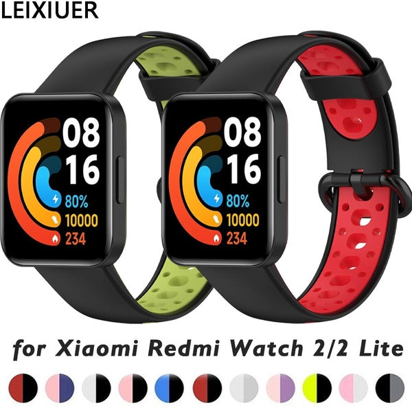 LEIXIUER Silicone Band Strap For Xiaomi Redmi Watch 2 Lite For Redmi Watch 2 Sport Watchband Replacement Wristband Bracelet Accessories Matron Inn