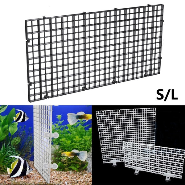 1pcs Fish Tank Divider Set Aquarium Divider Panel Separator For Isolation Fish Tank Mesh Filtering Anti-Turning Partition