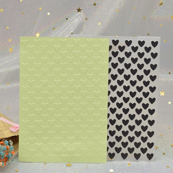 2021 dossier de gaufrage en plastique coeur chaud pour Scrapbook bricolage Album carte outil modèle en plastique