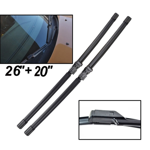 2Pcs-Set Front Window Windscreen Windshield Wiper Blades For Volvo C30 S60 V50 S80 C70 V70 XC70 XC60 26"20"