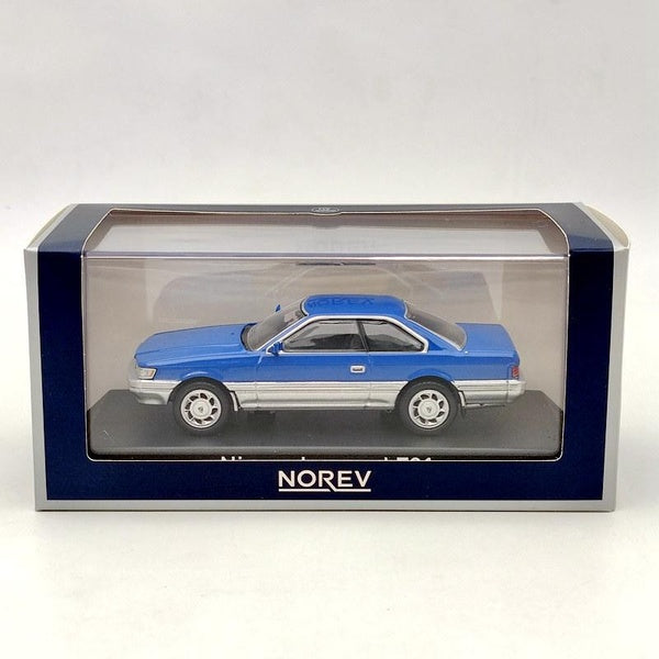Norev 1:43 Leopard F31 1986 Miniature Diecast Models Toys Car Gifts Limited Collection Gifts Blue