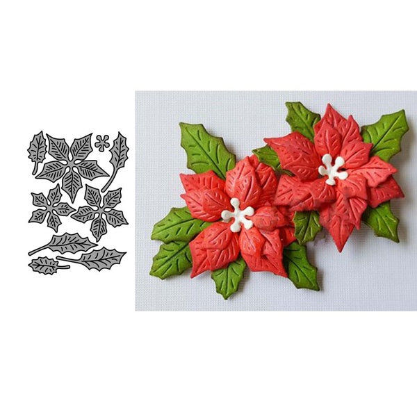 New Arrival Maple Leaf Flower Metal Cutting Dies Embossing Scrapbooking Stencil Craft Cut Dies for DIY Card Crafts Handmade
