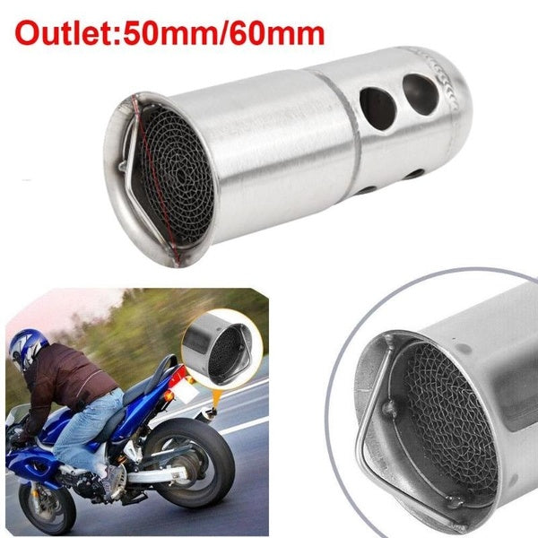 50mm-60mm Motorcycle Exhaust Pipe Silencer Baffle Universal Motorcycle Exhaust Muffler Pipe