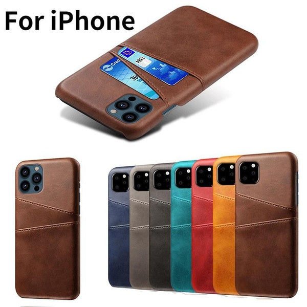 Étui porte-cartes de luxe pour iPhone14 13 12 6 6s 7 8 Plus SE 2020 étui portefeuille en cuir pour iphone X XR XS 11 Pro Max couverture de téléphone