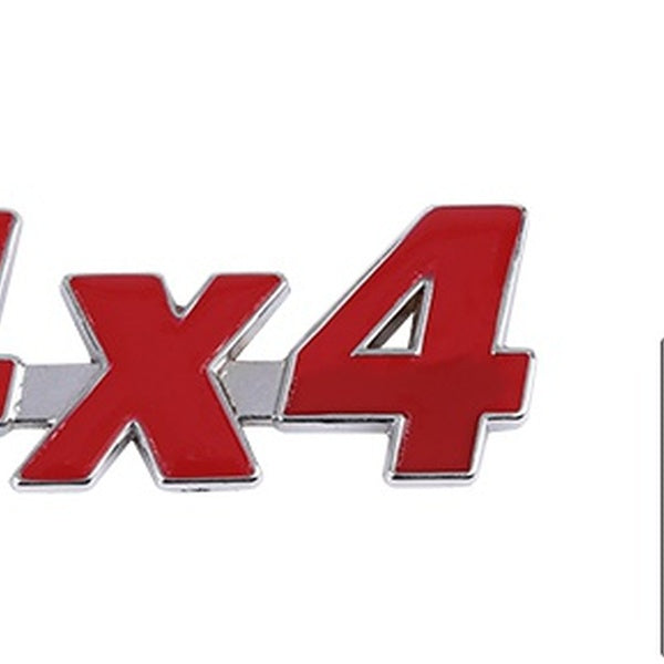 Universal Car Metal 4 X 4 Logo 3D Decal Emblem Logo Badge Décoration Sicker