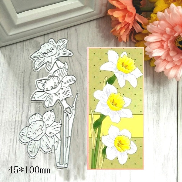 Nouvelle Arrivée Fleur En Métal Découpage Matrices Cousu DIY Scrapbooking Timbres Artisanat Gaufrage Die Cut Faire Pochoir Modèle