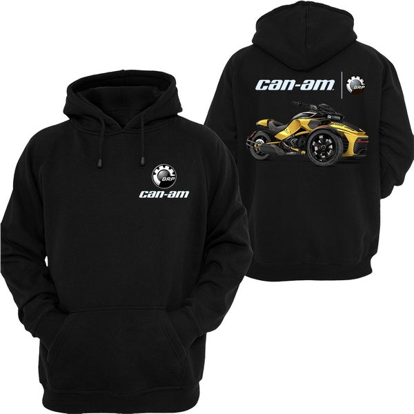 New Fashion Can-am Brp Spyder Both Side Hoodie Loose Popular Can am Hoodie Warming Hoodie Top Clothing