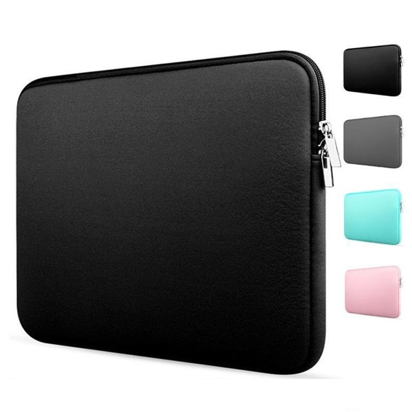 11-15.6 Inchs Soft Laptop Bag Waterproof Shockproof Zip Tablet Bag Protective Laptop Cover Sleeve Case Cover for Xiaomi Dell Lenovo Notebook Computer