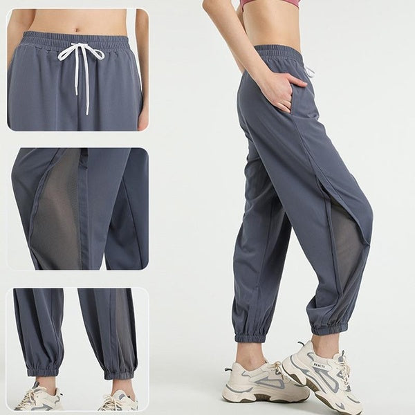 Women's quick drying loose fitting sports pants yoga pants running leggings fitness pants casual wear