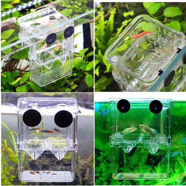 Aquarium Fish Isolation Box Self-floating Fish Box Incubator Breeding Isolation Tank Environmentally Friendly Acrylic Material