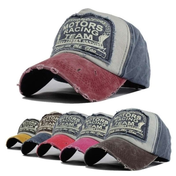 Casquette de baseball Snapback Hat Summer Cap Hip Hop Fitted Cap Chapeaux Pour Hommes Femmes Motors Racing Team