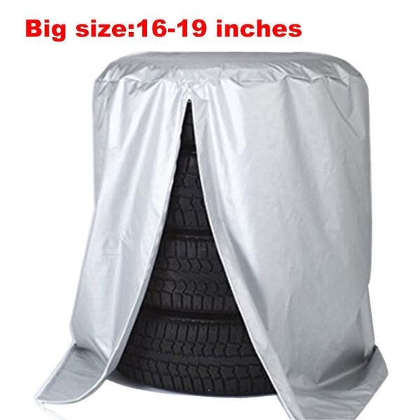 S-L Car Spare Tyre Cover Tire Storage Bag Garage Tire Case Auto Vehicle Automobile Tire Accessories wheel protector Car-covers