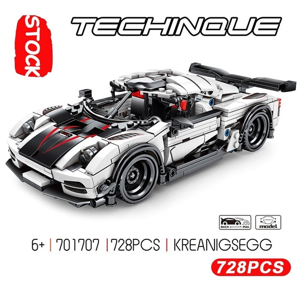NEW Super Racing Speed Car Koenigsegg Model Builing Blocks Bricks Assembly Toys Christmas Gifts