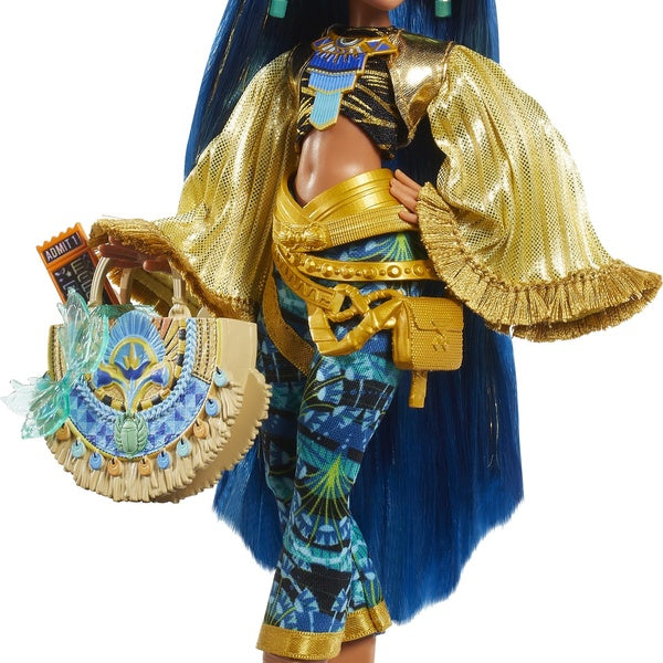 Mattel - Monster High Monster Fest Cleo De Nile Fashion Doll with Festival Outfit [COLLECTABLES] Paper Doll