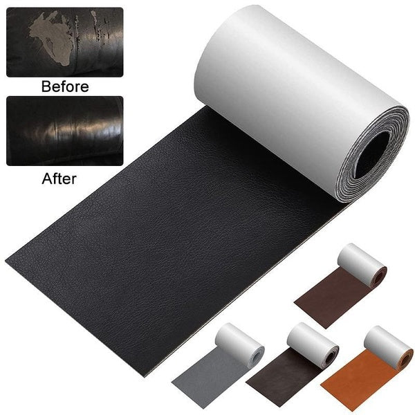 Leather Repair Tape, Furniture Leather Repair Kit, Self -stick Sofa Patch, Waterproof, Wear Resistance, Used for Furniture, Sofa, Car Seats, Jackets