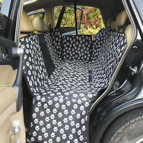 Dog Car Seat Cover Waterproof Nonslip Back Seat Cover Protector Pet Travel Black Universal Fit