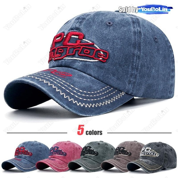 5 couleurs New Mens et Womens 'PC' Lettres 3D Broderie Casquette de baseball Snapback Cap Tennis Hat Papa Cap