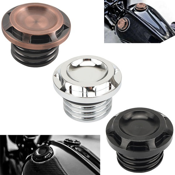 1PCS Motorcycle Oil Caps Oil Tank Cap Fuel Gas Tank Caps Aluminum for Harley for Sportster XL 883 1200 for Dyna for Touring Motorcycle decoration acc