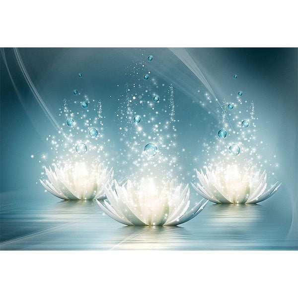 Lotus DIY 5D Diamond Painting by Number Kits Painting Cross Stitch Full Drill Crystal Rhinestone Embroidery Pictures Arts Craft for Home Wall Decor G