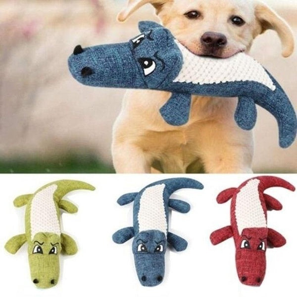 Pet Dog Toy Plush Sound-Sounding Pet Toy Interactive Cartoon Animal Plush Toy Pet Supplies
