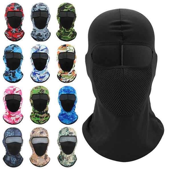 Full Face Neck Gaiter Mask Hat Windproof Warm Tube Bandana for Riding Fishing Ultra Ear Protector Cap for Cycling Skiing