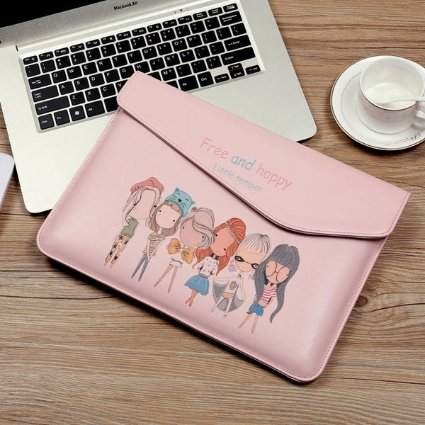 Laptop Bag Case 11 12 13 14 inch For Macbook Air Pro Asus Dell Acer Hp Xiaomi Notebook Sleeve 12.5 13.3 14.1 Waterproof Matte Cover