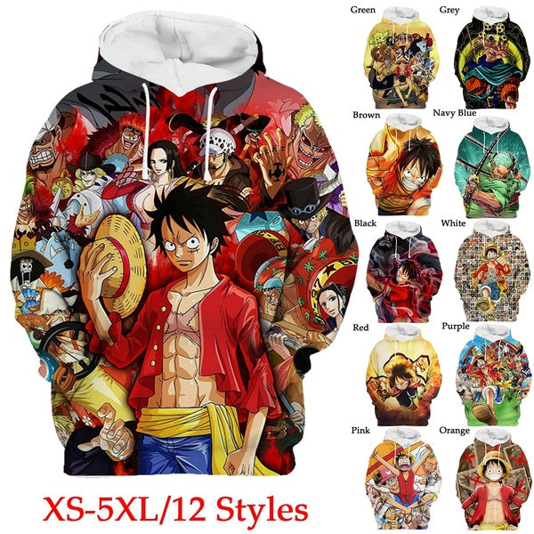 New Fashion Hot Blood Anime Pattern Printing Men's and Women's Pullover Kids Hoodie