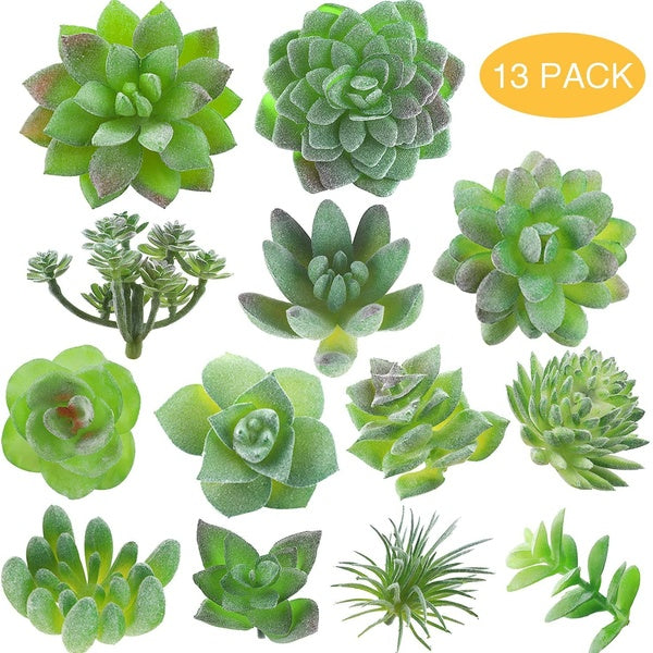 Fake Succulent, Artificial Succulents, Faux Succulents, Artificial Succulents Plants, Fake Succulent Unpotted, Bulk Artificial Succulents for Birthda