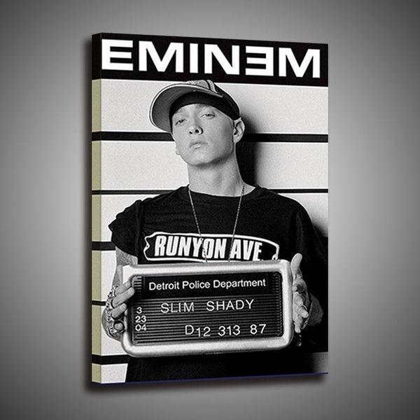 No Frame , Modern Wall Canvas Printing Home Decoration Art, eminem Deco Poster