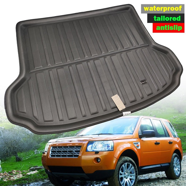 For Land Rover LR2 LR 2 Freelander 2 L359 2006-2015 Tailored Boot Liner Cargo Tray Rear Trunk Floor Mat Carpet 2007 2008 2009 2010 2011 2012 2013 201