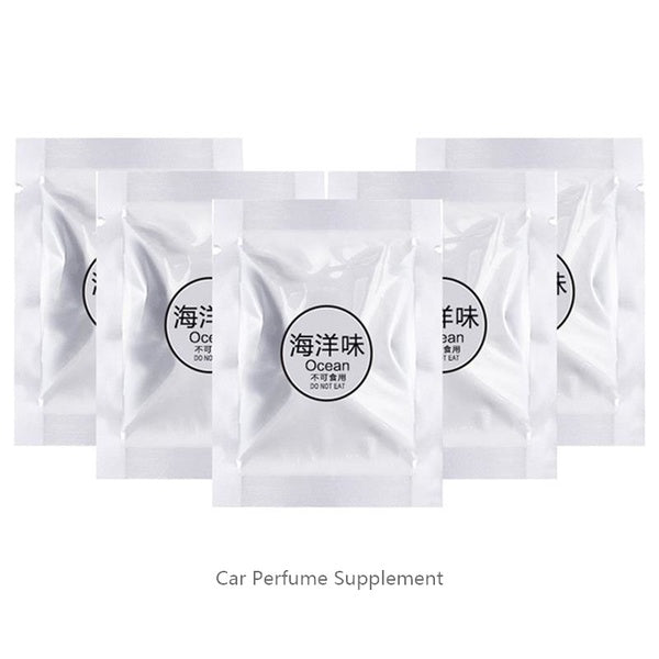 Supplément désodorisant de voiture 10 Pcs-Lot parfum de voiture solide climatiseur de voiture évent Auto océan-jasmin-Gulong recharge sortie d'air