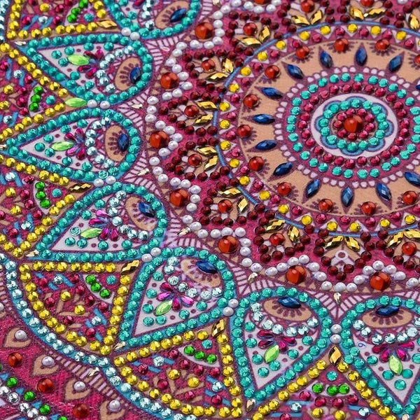 DIY Diamond Painting Mandala Diamond Embroidiery 5D Cross Stitch Home Living Decoration - 25X25CM