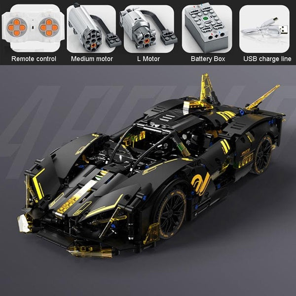 New 1157pcs Super Racing Sport Car Model Building Block Brick Educational Assembly Toy Children Boy Gift