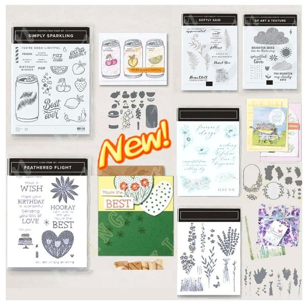 Matrices de découpe en métal ou ensemble de timbres transparents, 23 Styles, pour bricolage, Scrapbooking, Album Photo, gaufrage décoratif, nouveauté