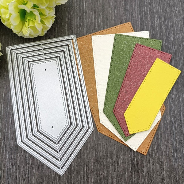 Bookmark Metal Cutting Dies Stencil Template for DIY Scrapbooking Die Cuts Paper Card Making Craft Dies Cut Die