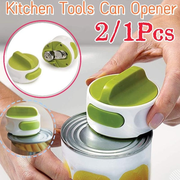 1-2Pcs Kitchen Tools Can Opener Jar Opener Lid Remover Aid Arthritis Weak Hands and Seniors Accessories Bottle Opener Bar Tools