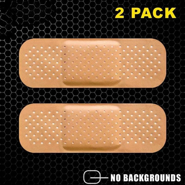 Band Aid Dent Ding Scratch Car Paint Bumper Bandage Decal Sticker 2 pack