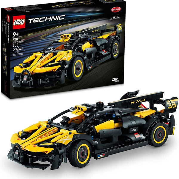 LEGO Technic Bugatti Bolide 42151 Ensemble de jouets de construction pour enfants, garçons et filles à partir de 9 ans (905 pièces)